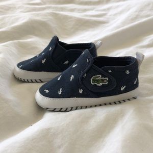 Lacoste baby shoes